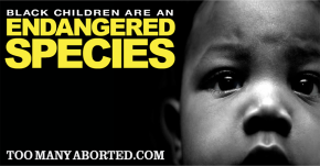 One of dozens of anti-abortion billboards looming over Atlanta