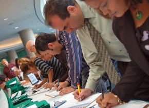 There are almost 4.5 times as many unemployed people as jobs