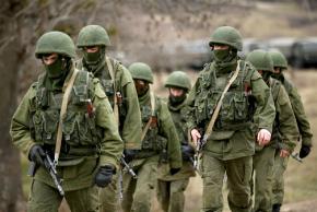Russian troops on the move in Crimea